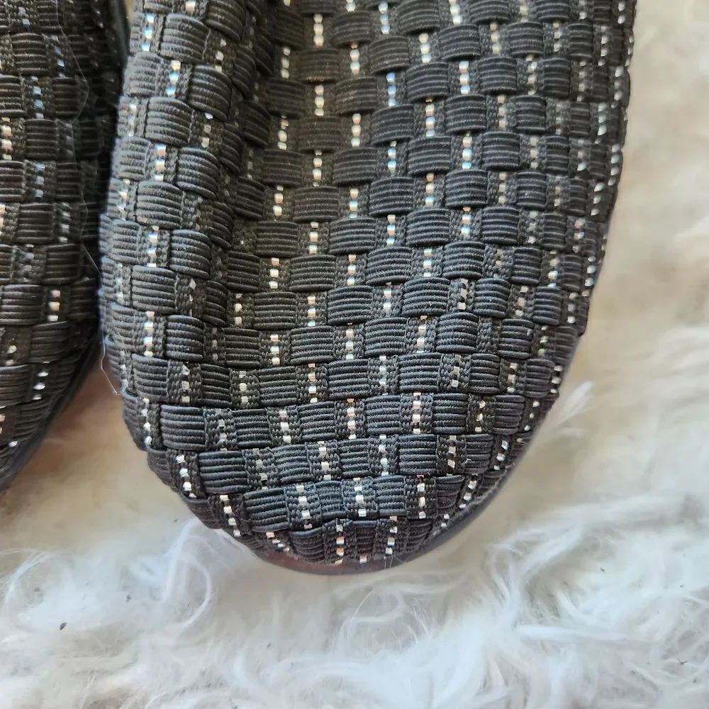 Bernie Mev woven platform mary janes